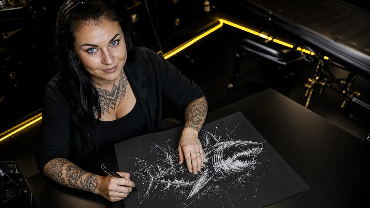 Ryklio tatuiruotė