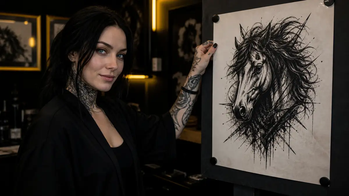 Žirgo tatuiruotė: nuo Vyčio iki mustango