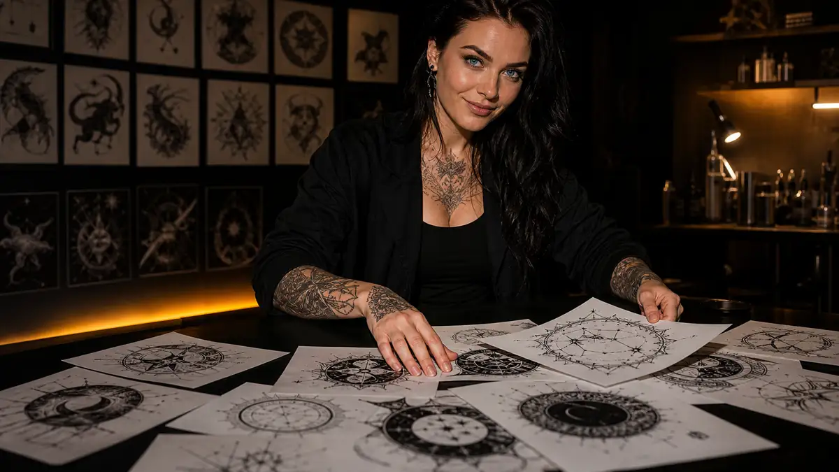 Zodiako ženklų tatuiruotės: visi 12