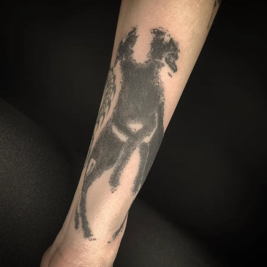 Blackwork tatuiruotė 20, Krustowich Ink, Vilnius