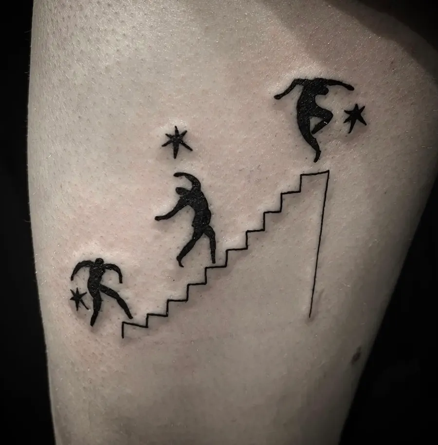 Blackwork tatuiruotė 22, Krustowich Ink, Vilnius