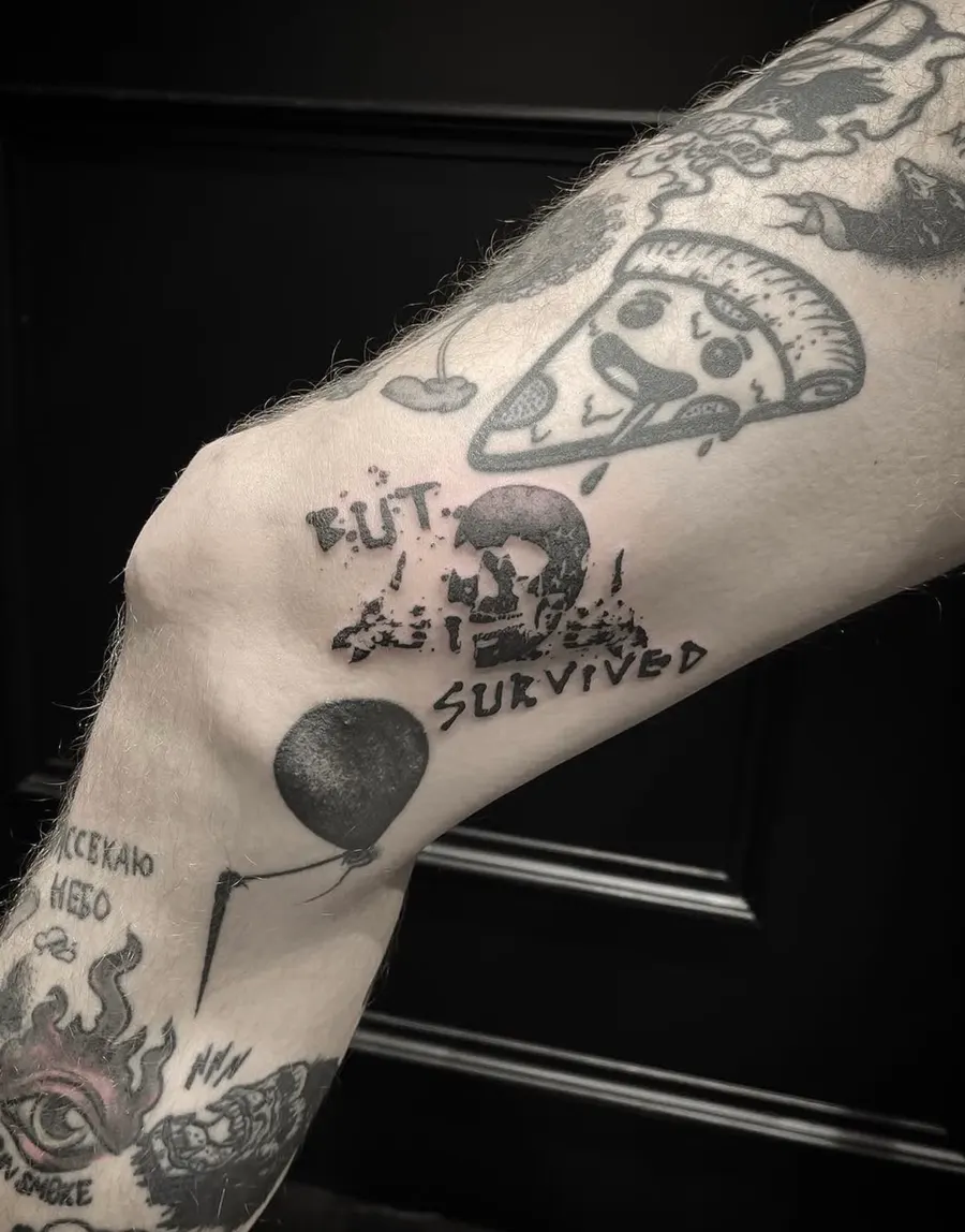 Blackwork tatuiruotė 24, Krustowich Ink, Vilnius