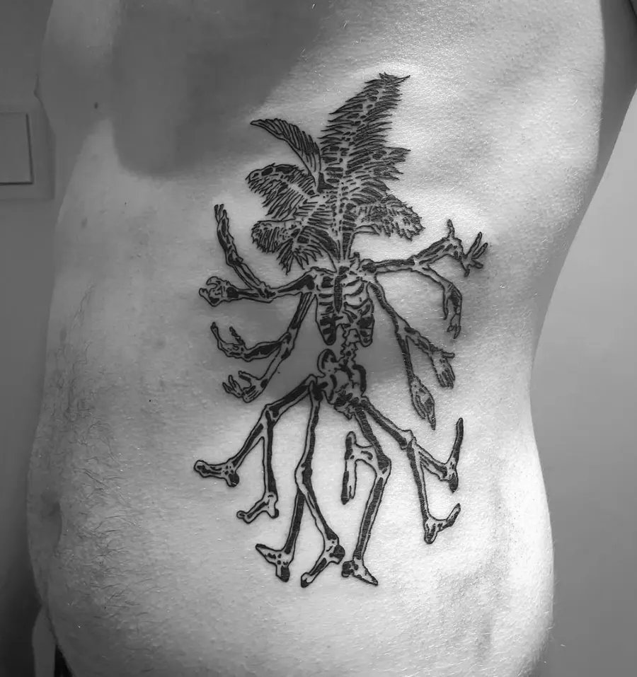 Blackwork tatuiruotė 80, Krustowich Ink, Vilnius