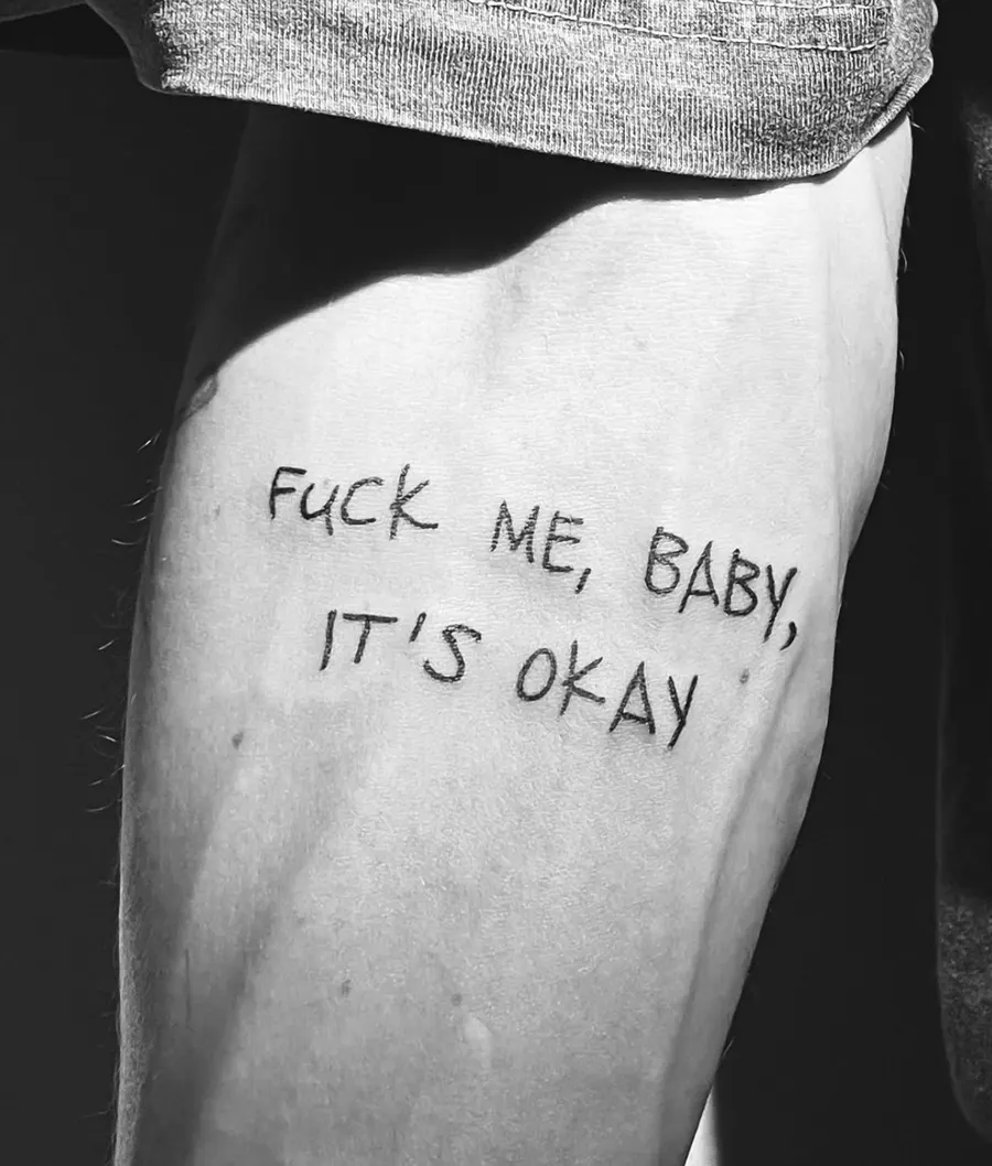 Blackwork tatuiruotė 83, Krustowich Ink, Vilnius