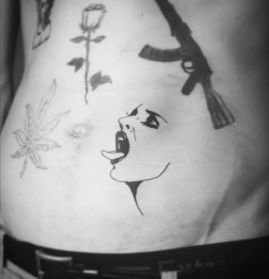 Blackwork tatuiruotė 90, Krustowich Ink, Vilnius