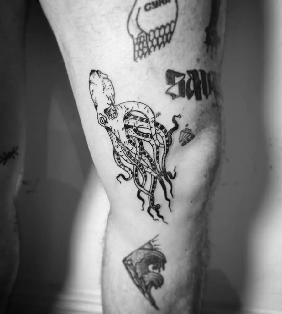 Blackwork tatuiruotė 91, Krustowich Ink, Vilnius